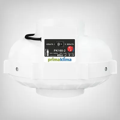 Produktbild von PK Rohrventilator 160 2-Speed, 420/800 m3/h