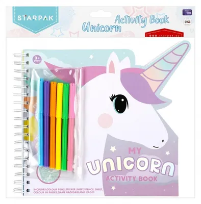 Immagine prodotto di Set di penne da colorare creative Unicorno Starpak