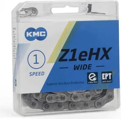 Immagine prodotto di Catena per bicicletta KMC Z1eHX Wide 1/2"-1/8" 112 maglie 1V EPT acciaio inox