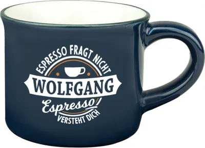 Produktbild von Persönliche Espressotasse Mokkatasse - Wolfgang