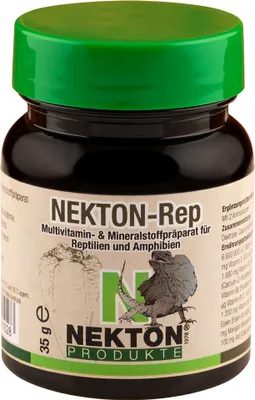 Produktbild von NEKTON-Rep - Multivitamin- & Mineralstoffpräparat für Reptilien und Amphibien - 75 g