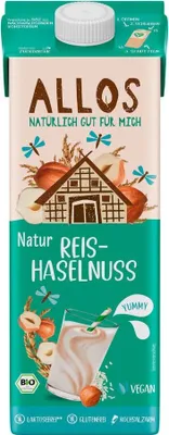 Produktbild von Drink - Reis - Haselnuss 1L 12er Pack