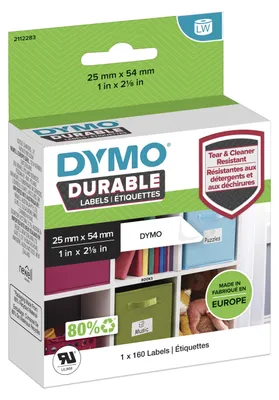 Image de DYMO Durable Blanc Imprimante d'étiquette adhésive