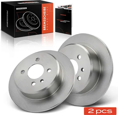 Produktbild von Frankberg 2x Bremsscheibe Hinterachse Links Rechts für BMW 3er Cabriolet E30 316 318i 320i 325i
