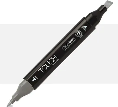 Image de Marqueur à alcool double face Fine & Chisel TOUCH, 0 Colorless blender