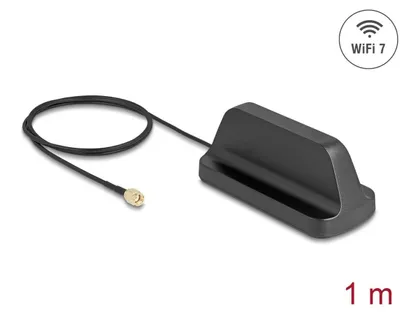 Image de Delock WiFi 7 Antenne RP-SMA Stecker 2.5 - 3.6 dBi omnidirek (81453)