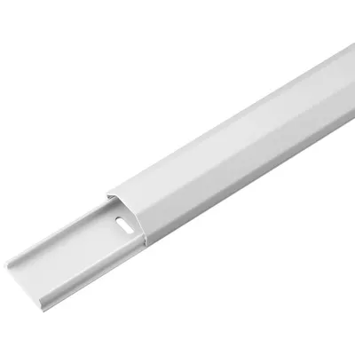 Obrázek produktu pro goobay kabelový kanál bílý 33 x 18 mm x 1,1 m (balení po 1)