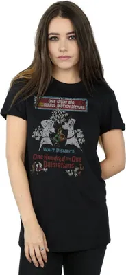 Produktbild von 101 Dalmatians - T-Shirt für Damen BI1665 (M) (Schwarz)