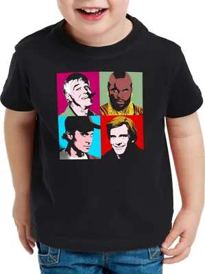Produktbild von style3 Das Team Kinder T-Shirt minivan a hannibal murdock