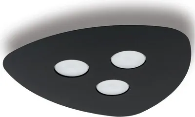 Produktbild von Badezimmerleuchte Schwarz GX53 Metall Modern Badleuchte