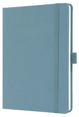 Produktbild von SIGEL JN401 Notizbuch Jolie - liniert - ca. A5 - blau - Hardcover - 192 S. -