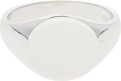 Produktbild von Siegelring Silber 925 rhodiniert JL10-07-3029 JuwelmaLux Größe 52