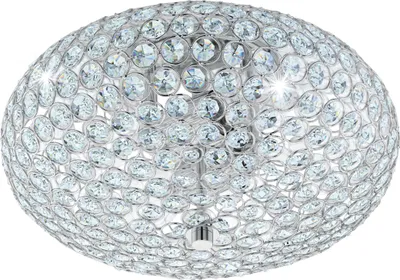Produktbild von EGLO Deckenlampe Clemente, 2 flammige Deckenleuchte Modern, Elegant, Wohnzimmerlampe, Küchenlampe, Flurlampe Decke mit E27