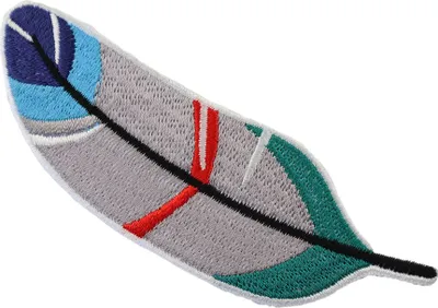 Produktbild von Aufnäher - Feder - Gefieder - Patch