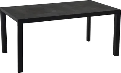 Produktbild von Tisch - 160x90x74cm - Aluminium - Anthrazit - Keramikstein