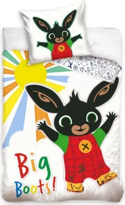 Obrázek produktu pro Carbotex Bavlněné povlečení 140x200 Bing Bunny povlak na polštář 70x90 C24