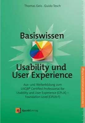 Produktbild von Basiswissen Usability und User Experience