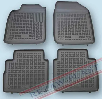 Imagen del producto de Juego de alfombrillas de goma REZAW PLAST para OPEL Vectra C Caravan (Z02), delanteras y traseras