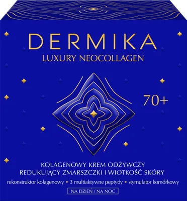 Zdjęcie produktu dla Dermika Luxury Neocol Krem do twarzy dla skóry 70+ 50 ml