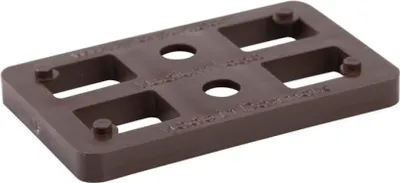 Produktbild von Distanzunterlagen 80x50 Dicke 7 mm Kunststoff-Distanzstücke bis 2 Tonnen