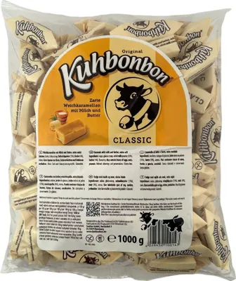 Produktbild von Kuhbonbon Classic 131 Stk. 1,0kg