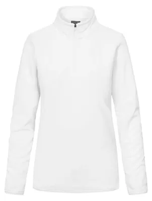 Imagen del producto de Promodoro - Chaqueta de forro polar "Troyer" para mujer, fabricada con materiales reciclados, modelo LT2790 (talla XL), color blanco