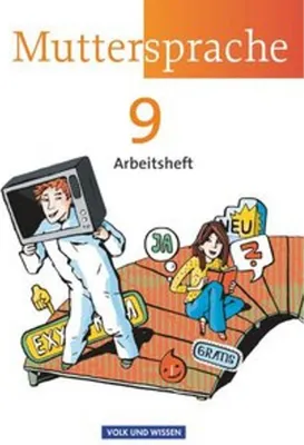 Obrázok produktu pre Muttersprache 9. Schuljahr. Arbeitsheft Östliche Bundesländer und Berlin