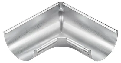 Produktbild von Grömo Dachrinne Alu Rinnenwinkel 90° innen 7-tlg NG 280mm