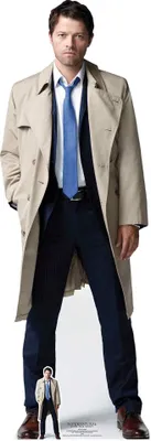 Produktbild von Supernatural Pappaufsteller Castiel Misha Collins