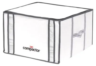 Image de COMPACTOR - Housse de rangement sous vide M - 42 x 40 x H.25 cm - Blanc