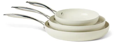 Produktbild von A. Basics Antihaft-Keramikkochgeschirr 3-Teiliges Pfannenset, Für alle Herdarten