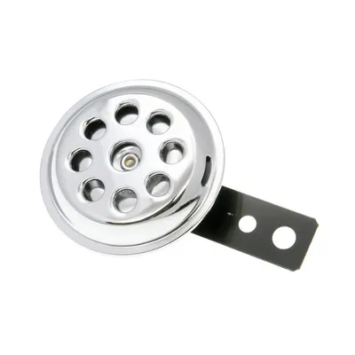 Produktbild von Hupe 12V, klein, Ø 75mm, verchromt