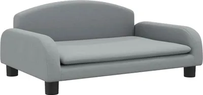Obrázek produktu pro vidaXL Pelíšek pro psy Light Grey 70x45x30 cm Látka
