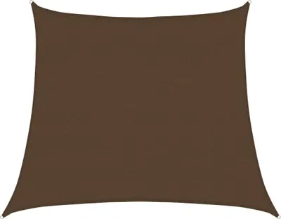 Produktbild von vidaXL Sonnensegel 160 g/m² Trapezform Braun 4/5x4 m HDPE