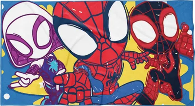 Produktbild von PHU CARBOTEX Babyhandtuch Spidey Bereit für Action