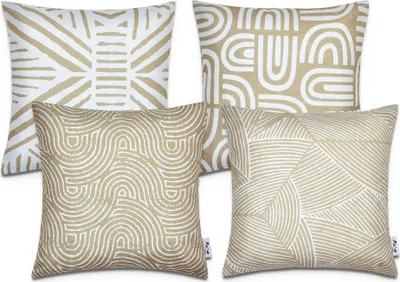 Produktbild von Kissenbezüge Deko Wohnzimmer Geometrisch Muster Kissenbezug Sofa Zierkissenbezug