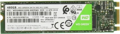 Produktbild von Festplatte Western Digital GREEN SATA III SSD m.2 545 MB/s