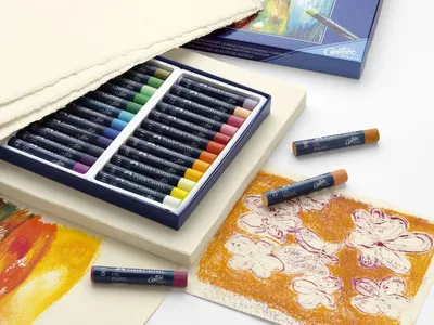 Productafbeelding van Faber-Castell 127024 Creative Studio, oliepastel, 24 kleuren, gesorteerd in een kartonnen doos