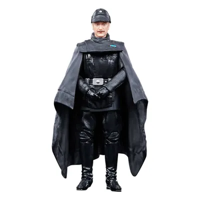 A Star Wars Imperial Officer action figure standing against a white background.