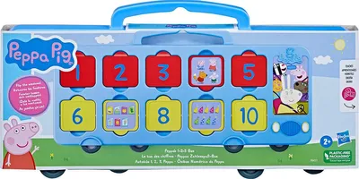 Produktbild von Peppa Pig Peppa's 1-2-3 Bus, 2 Jahr(e), Mehrfarbig