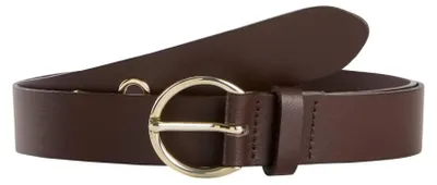 Productafbeelding van BRAX damesleren riem 0010 met metalen ringen