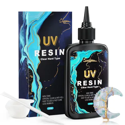 UV-Hars 250 g, kristallklar, für Schmuck, Gießen & Beschichten
