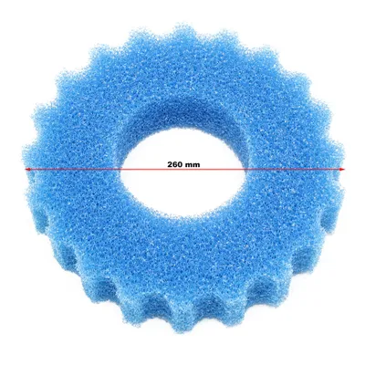 Produktbild von SunSun Ersatzteil für Druckteichfilter CPF-10000 Schwamm blau, Teichdruckfilter UVC-Lampe 11 W, 10000 l/h Teichfilteranlage