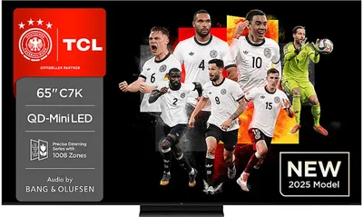 Produktbild von TCL 65C7K Brushed metal Bezel-less TV