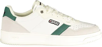 Produktbild von Weißer Herrensportschuh: Kontrastdetails & herausnehmbares Fußbett