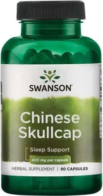 Produktbild von Chinesischer Schädelknopf 400 mg 90 Kapseln Swanson Health Products