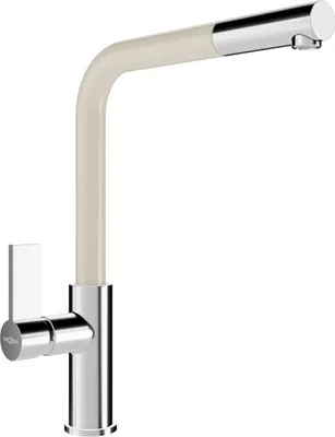 Zdjęcie produktu dla Mexen Flora bateria kuchenna, chrom/beżowa - 670401-09