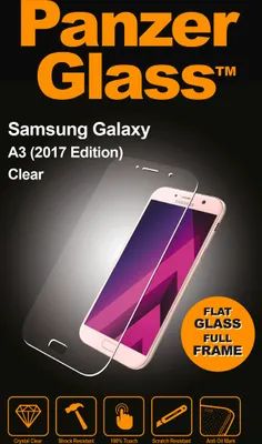 Produktbild von PanzerGlass 7102, Samsung, Galaxy A3 (2017), Kratzresistent, Transparent, 1 Stück(e)