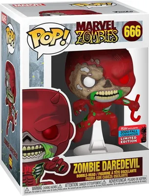 Produktbild von Marvel Zombies - Zombie Daredevil 666 2020 Fall Convention Limited Edition - Funko Pop! - Vinyl Figur