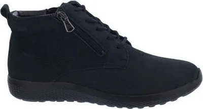Produktbild von Waldläufer Bootie K-Ira 634801-165-194, Nubukleder, Dunkelblau, Weite K, Fußbett zum Wechseln 43